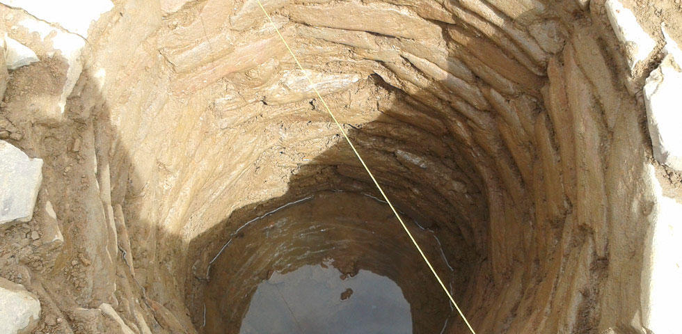 Roman well at Emerson GReen Village Development, Bristol. Image: Wardell Armstrong Archaeology