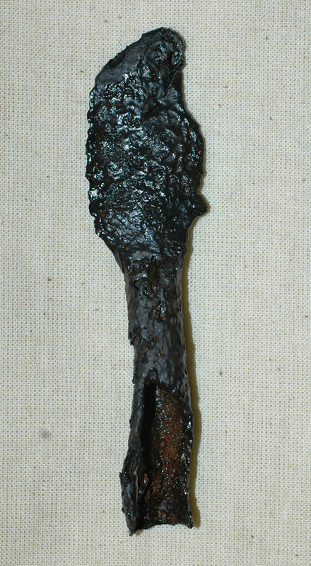 Javelin head.  Image: GUARD Archaeology 