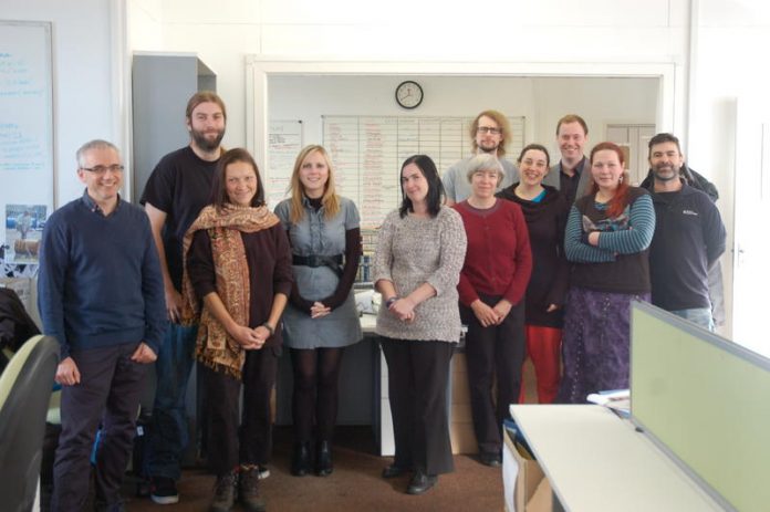 Some of the Wessex Archaeology (Sheffield) team.