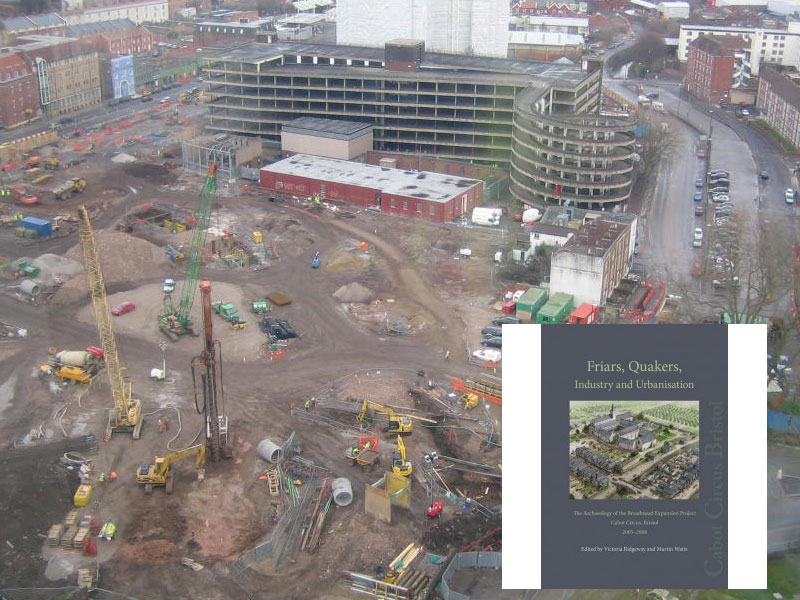 Cabot Circus Shopping Centre. Image: Cotswold Archaeology