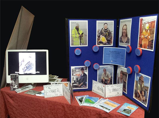 Wessex Archaeology Stall at the conference