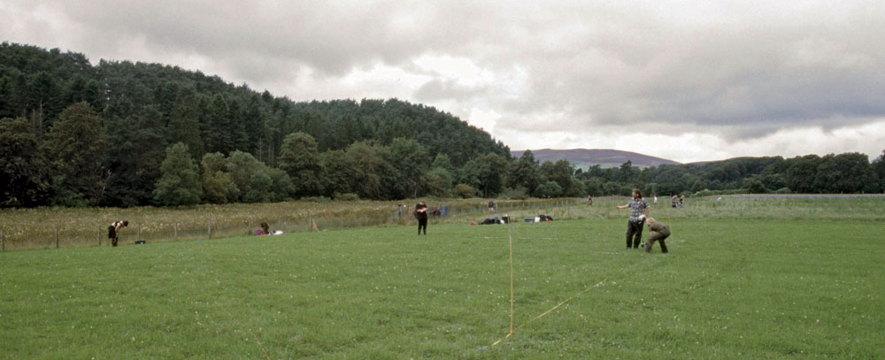 The Garvald Burn site prior to excavation © GUARD Archaeology Ltd