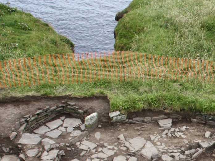Nybster Broch. Image: AOC Archaeology Group