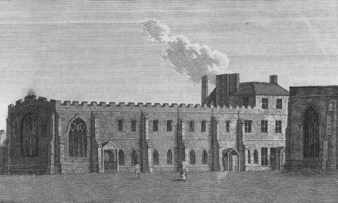 Wyggeston’s Hospital, c.1791