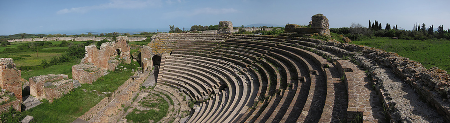 The Nikopolis Ampitheatre, Greece (Photo credit: www.landmark.com.gr)