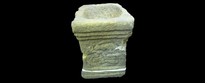 Image of altar - (c) Wessex Archaeology