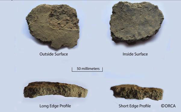 Possible Iron Age Pottery Sherds unearthed at A9 Dualling at Kingussie