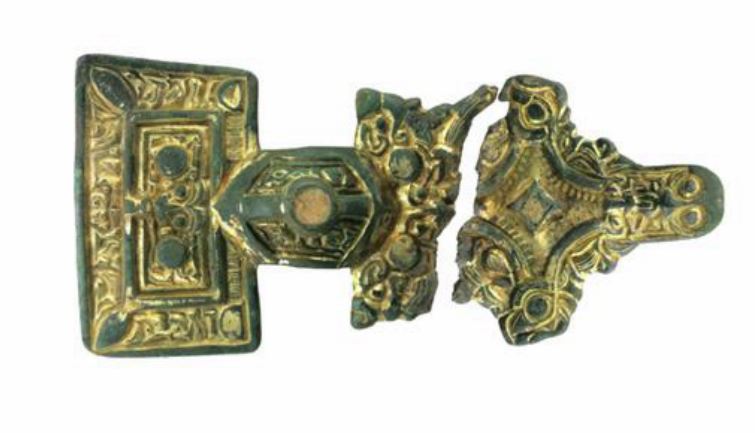 Square-headed Anglo-Saxon Brooch c.500 ADv