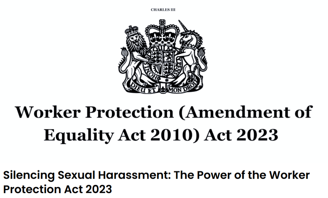 Worker Protection (Amendment of Equality Act 2010) Act 2023 UK Archaeology News